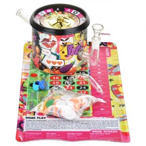 Puff N’ Play Roulette Water Pipe W/Led – XXX RATED (2)