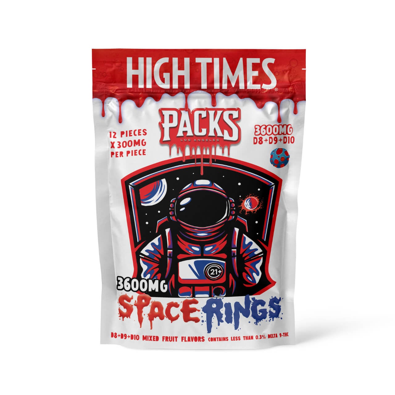 PackWoods x High Times Space Rings Gummies – 3600MG - Image 2