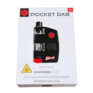 Pocket Dab THC-P Live Rosin Badder – Sour Diesel