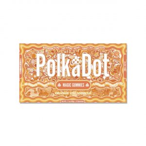 Polk A Dot Mushroom Magic Gummies 1PK-10CT – Orange Creamsicle