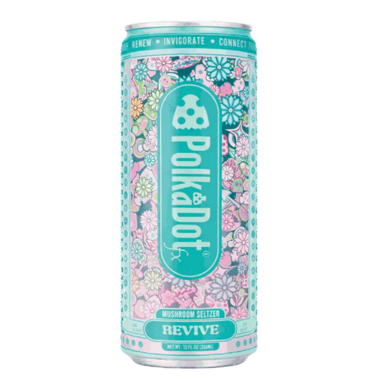 Polk A Dot Mushroom Seltzer 10OZ – Revive - Tropical Punch