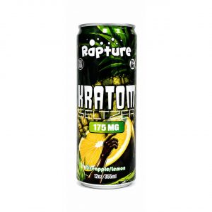 Rapture Kratom Seltzer 12 OZ – 175 MIT – Pineapple Lemon