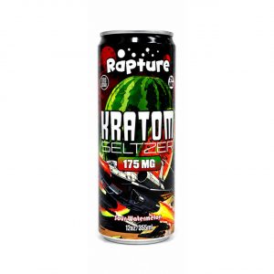 Rapture Kratom Seltzer 12 OZ – 175 MIT – Sour Watermelon