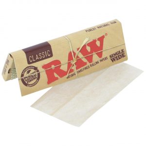 Raw Single Wide Papers | 1CT