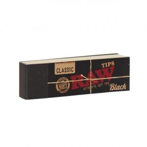 Raw Soft Tips Black | 50CT