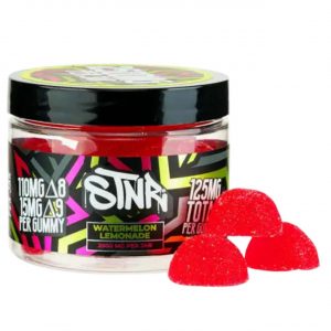 STNR D8/D9 Gummies 2500MG – Watermelon Lemonade