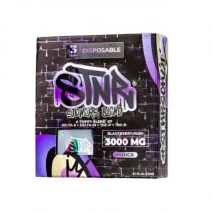 STNR Stoners Blend Disposable Vape 3G – Blackberry Kush