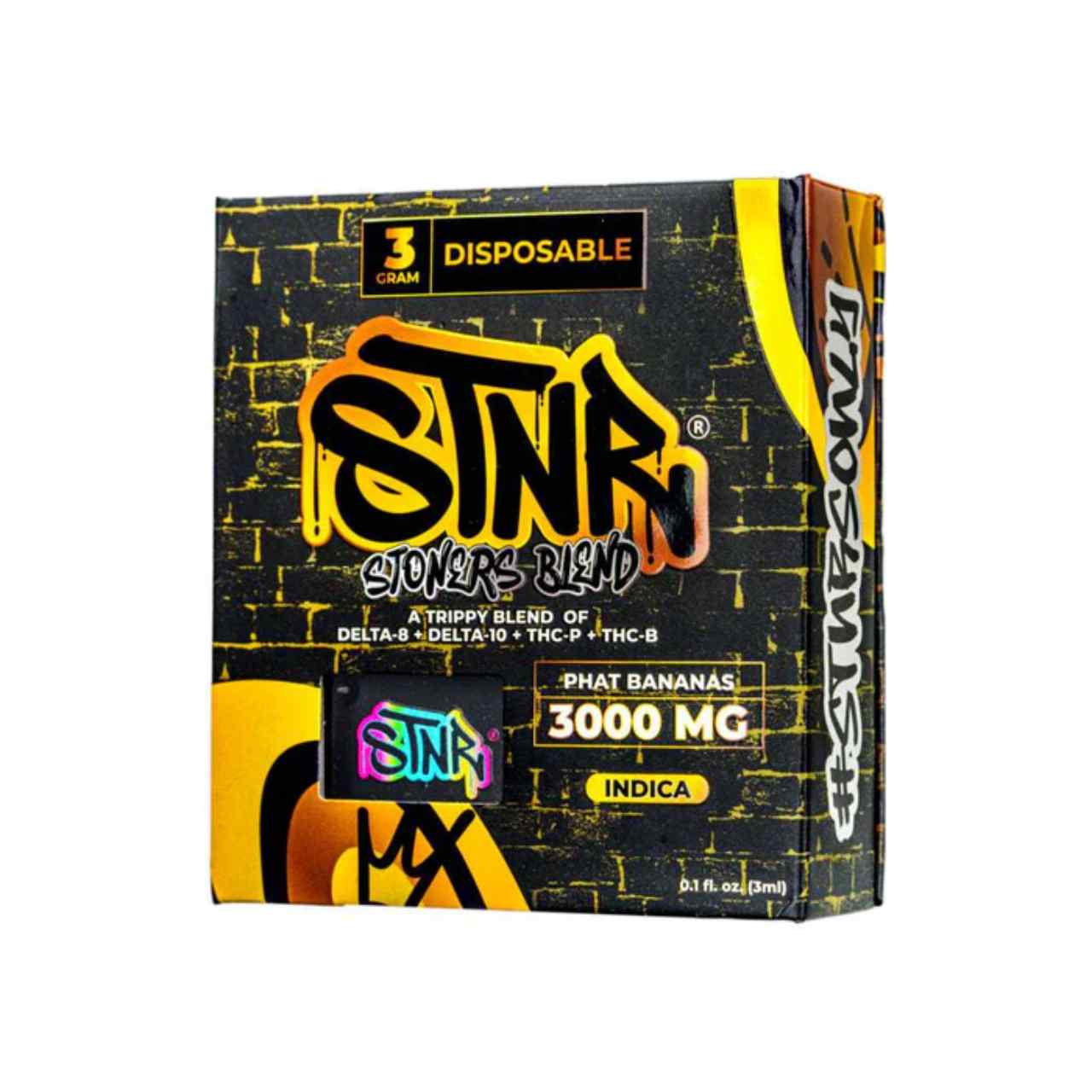 STNR Stoners Blend Disposable Vape 3G – Phat Bananas
