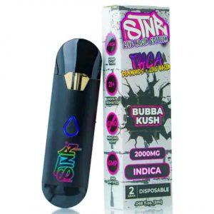 STNR THC-A Diamonds & Live Rosin Edition Disposable 2G – Bubba Kush