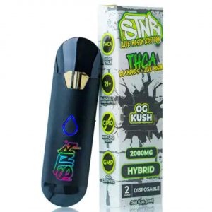 STNR THC-A Diamonds & Live Rosin Edition Disposable 2G – Kush Mints