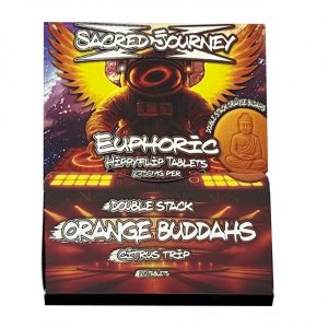 Sacred Journey Euphoric HippyFlip Mushroom Tablets 2750MG 20CT – Citrus Trip