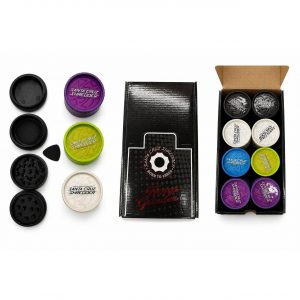 Shred Master Hemp Grinder 4 Piece 16CT Magnetic