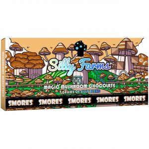 Silly Farms Magic Mushroom Chocolate Bar – Smores