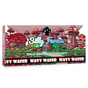 Silly Farms Magic Mushroom Chocolate Bar – Wavy Wafer