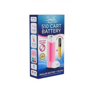 Smyle Inhaler Cart Battery – Pink