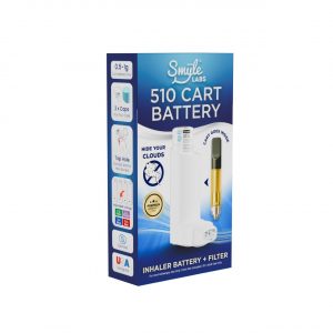 Smyle Inhaler Cart Battery – White