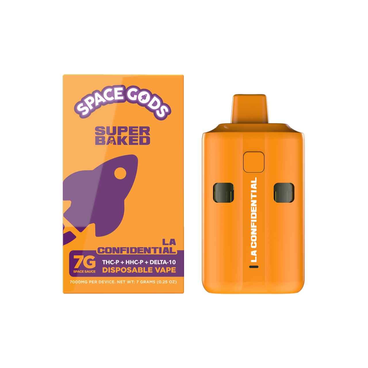 Space Gods Super Baked Disposable Vape 7G – LA Confidential