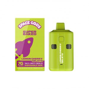 Space Gods Super Baked Disposable Vape 7G – Lemon Cherry Gelato