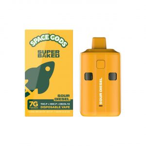 Space Gods Super Baked Disposable Vape 7G – Sour Diesel