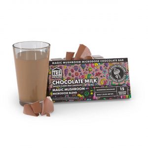TRĒ House Magic Mushroom Blend Chocolate Bar 50G – Chocolate Milk