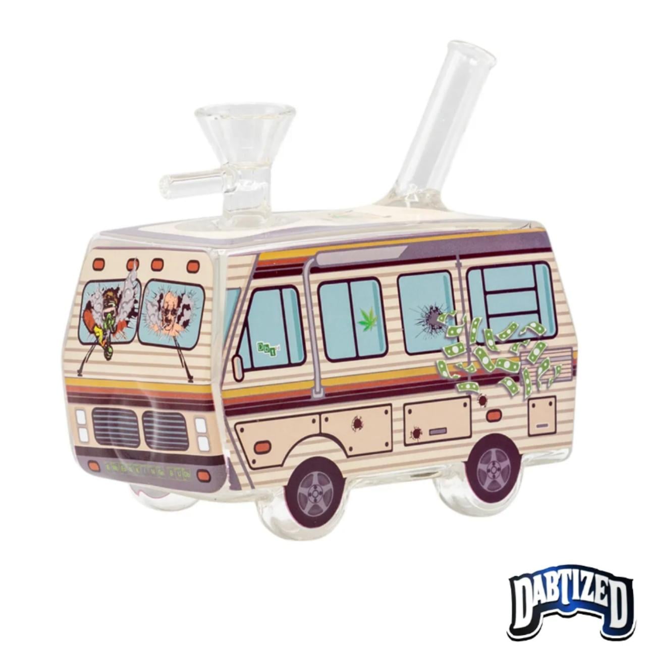 Toon Van Water Pipe W/Led – Breaking Budz