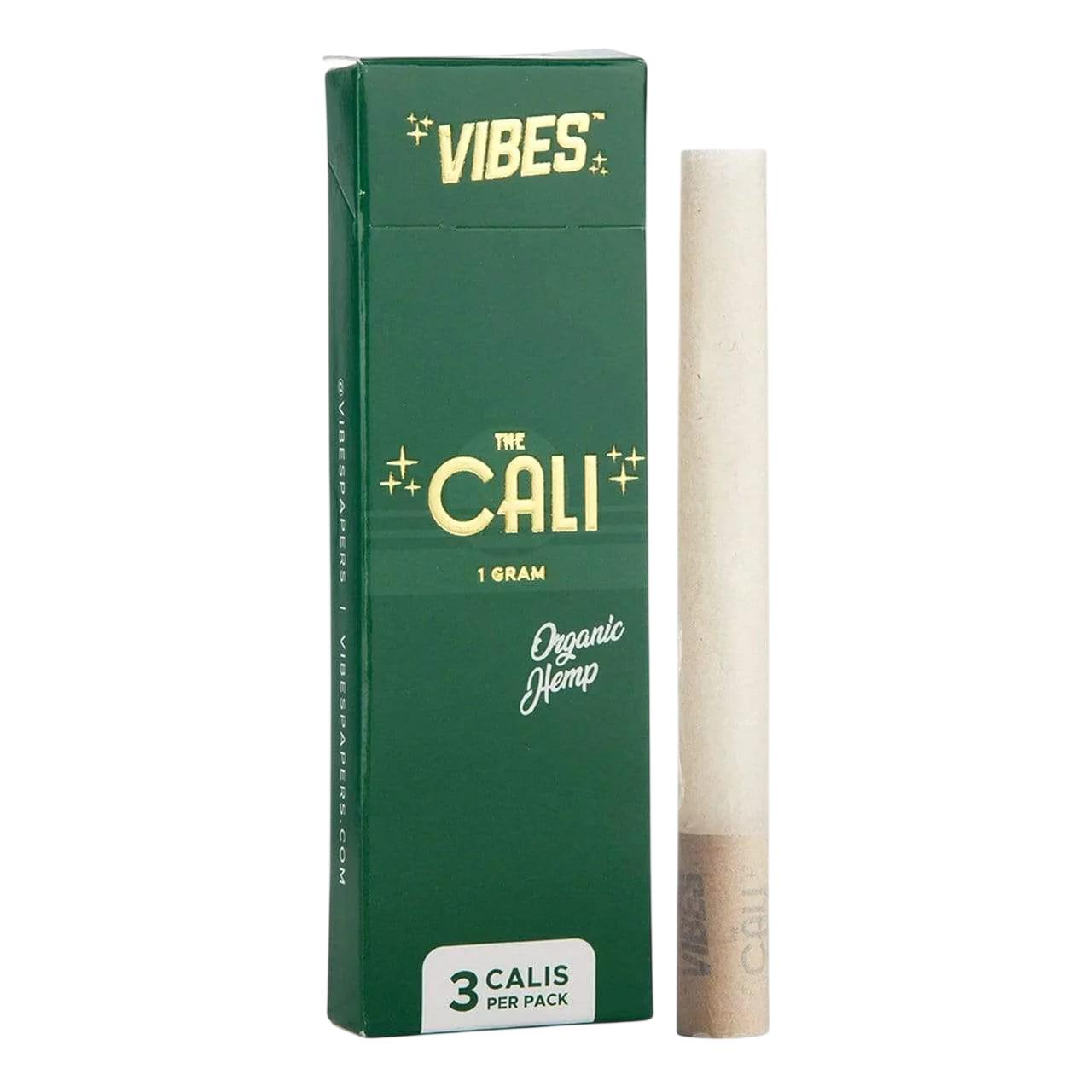 Vibes Cali 1 Gram 1PK-3CT Cones – Organic Hemp