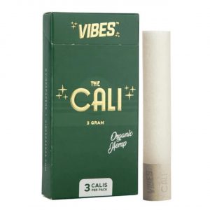 Vibes Cali 3 Gram 1PK-3CT Cones – Organic Hemp