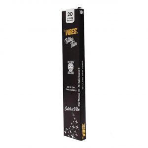 Vibes King Size Cones 1PK-20CT Box – Ultra Thin