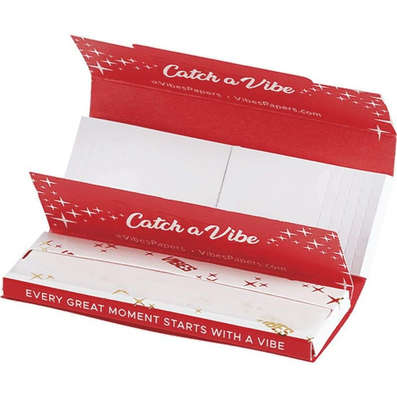 Vibes Papers 1-1/4 Filter Tips 1PK-50CT Booklet – Hemp Red