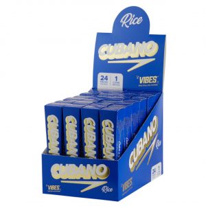Vibes Cubano Cones – Rice Blue (24PK Display Box)