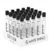 White Rhino Chillum With Silicone Cap - 25CT Display