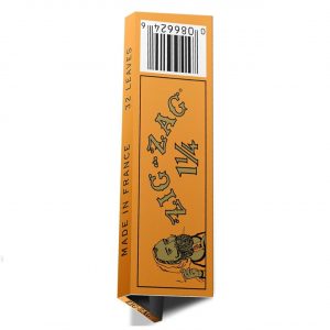 Zig Zag 1-1/4 Papers Carton 1PK-32CT – Organic Hemp
