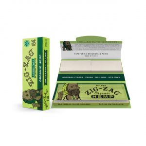 Zig Zag 1-1/4 Organic Hemp Leaves & Tips – 1PK-50CT Booklet