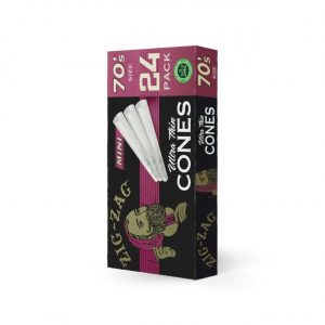 Zig Zag 70MM Cones – Ultra Thin | 1PK-24CT