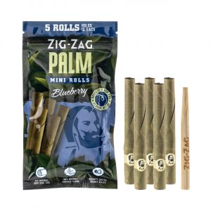 Zig Zag Palm Mini Rolls 1PK-5CT pouch – Blueberry
