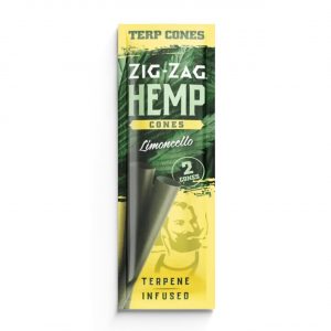 Zig Zag Terp Infused Hemp Cones 1PK-2CT – Limoncello