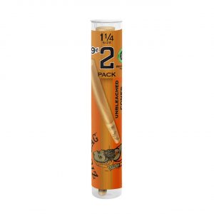 Zig Zag Tubes Cones 1-1/4 – Unbleached | 1PK-2CT