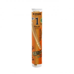Zig Zag Tubes Cones King Size – Unbleached | 1PK-1CT