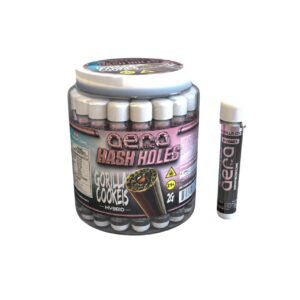 AERA THC D8/THCP HashHoles Jar 2G -20CT - Gorilla Cookies/Hybrid