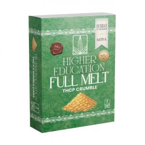 Higher Education Full Melt THCP Crumble 2G Dabs – 1PK - Durban Cookies - Sativa