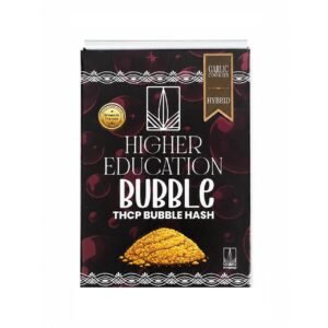 Higher Education THCP Bubble Hash Dabs 2G -1PK - Garlic Cookies/Hybrid