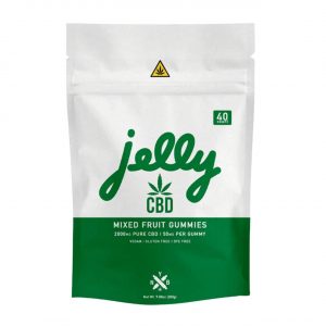 Jelly Pure CBD Vegan Gummies 2000MG - Mixed Fruit