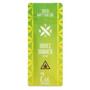 NYB THCH-H Master Blend Disposable 2G - Bruce Banner/Sativa