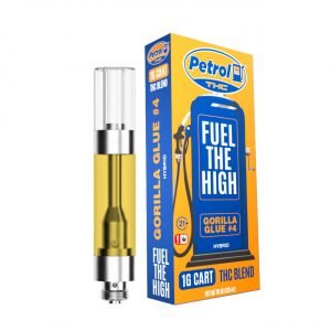 Petrol THC Blend Cartridges 1G - Gorilla Glue - Hybrid