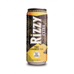 Rizzy Extra D9/THC Lemonade Tea 25MG