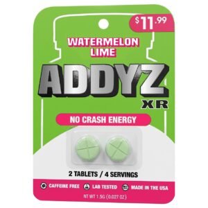 ADDYZ XR No Crash Energy Tablets 2CT - Watermelon Lime