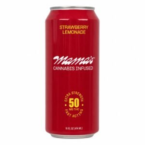 THC Cannabis Infused Soda 50MG-1CT - Strawberry Lemonade
