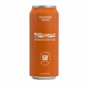 THC Cannabis Infused Soda 50MG-1CT - Tangerine Cream