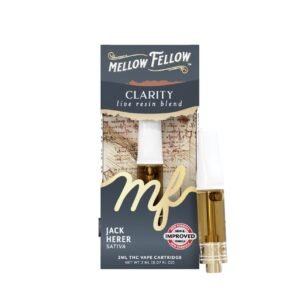 Mellow Fellow Live Resin Blend Cartridges 2ML - Jack Herer/Sativa