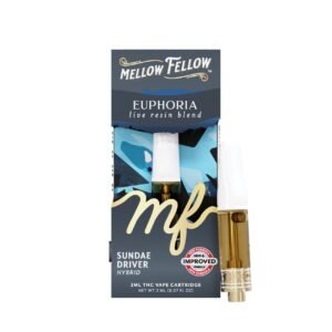 Mellow Fellow Live Resin Blend Cartridges 2ML - Sundae Driver/Hybrid
